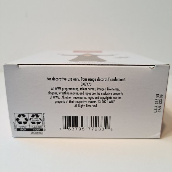 WWE Undertaker Hallmark Keepsake Christmas Ornament 2022 - Picture 8 of 8